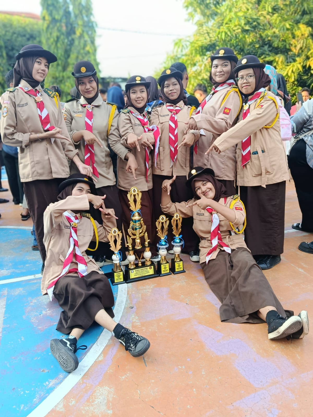 SMK Cahaya Prima Raih Prestasi di Lomba Kreativitas Penegak Kwaran Kalideres
